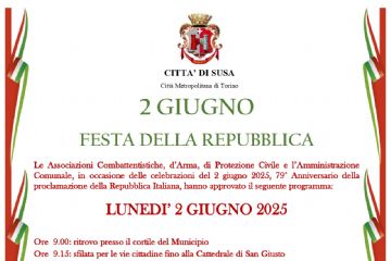 Festa della Repubblica 2 giugno 2025