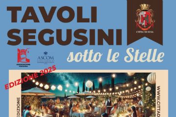 Tavoli Segusini Sotto Le Stelle