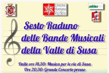 Sesto Raduno delle Bande Musicali della Valle di Susa