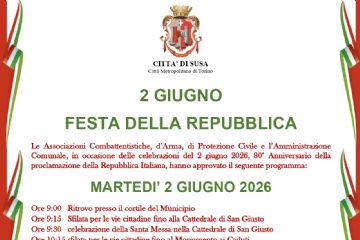 Celebrazione 2 giugno - Festa della Repubblica