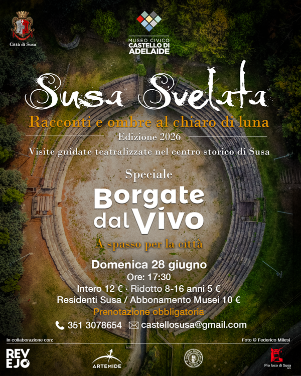 Susa Svelata - Speciale Borgate dal Vivo - A Spasso Per La Città