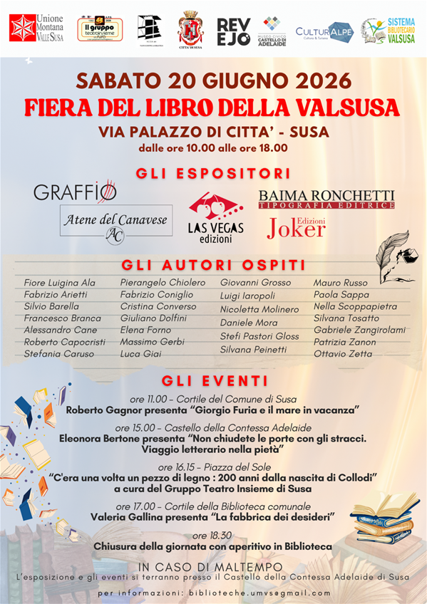 Fiera del Libro della Valsusa