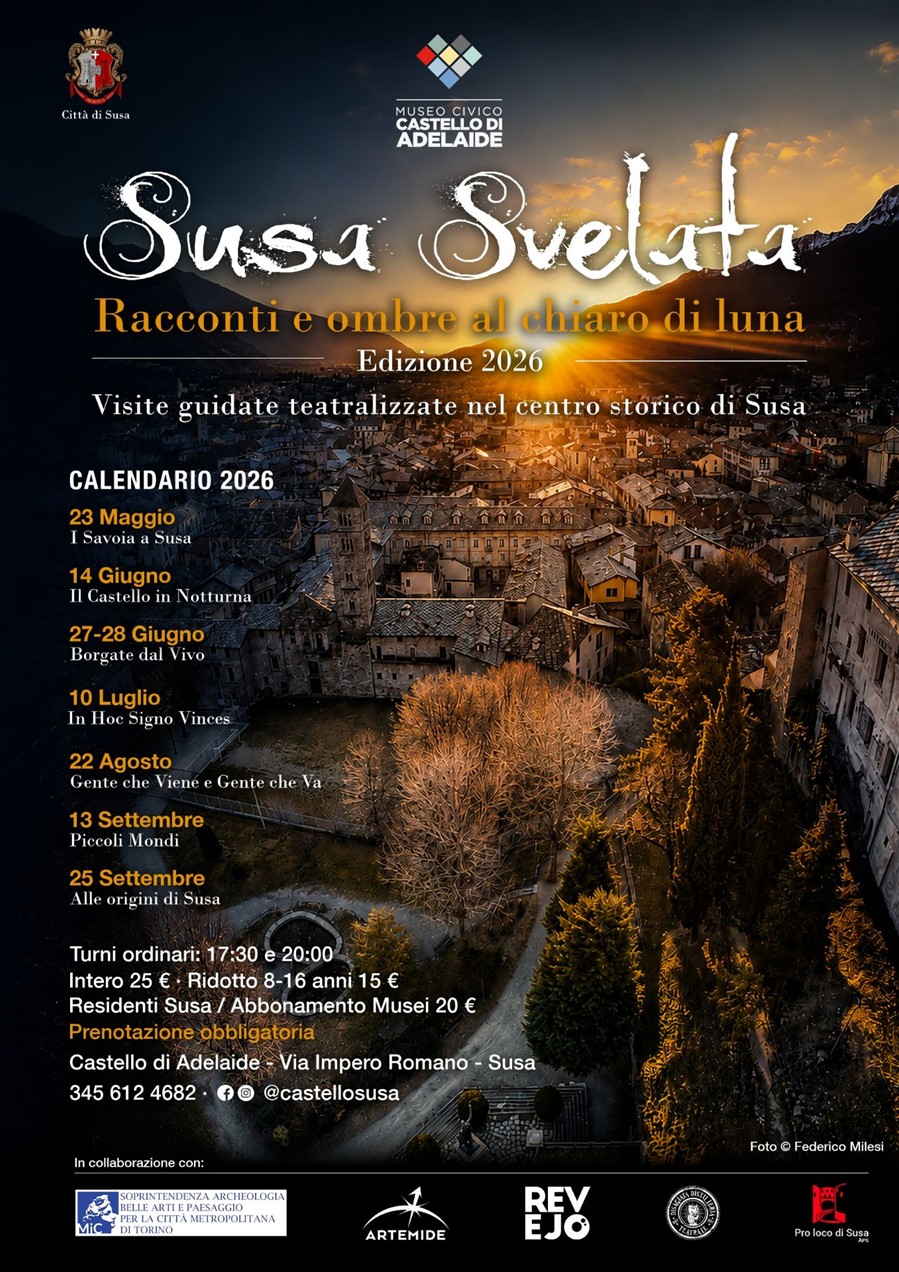 Susa Svelata 2026 - Racconti e ombre al chiaro di luna