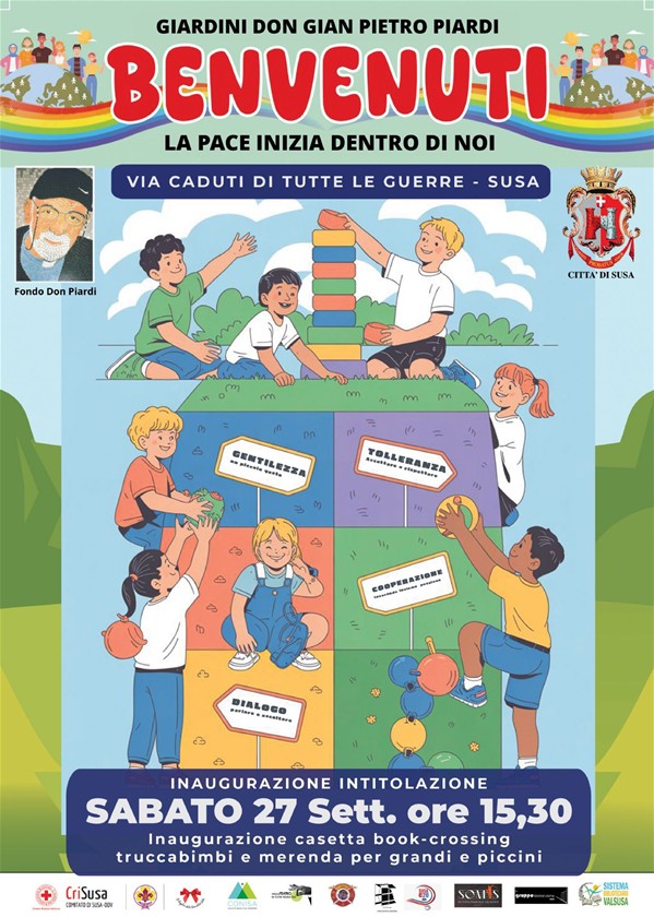 Inaugurazione Giardini Don Piardi