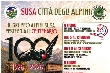 Festeggiamenti Centenario Gruppo Alpini di Susa